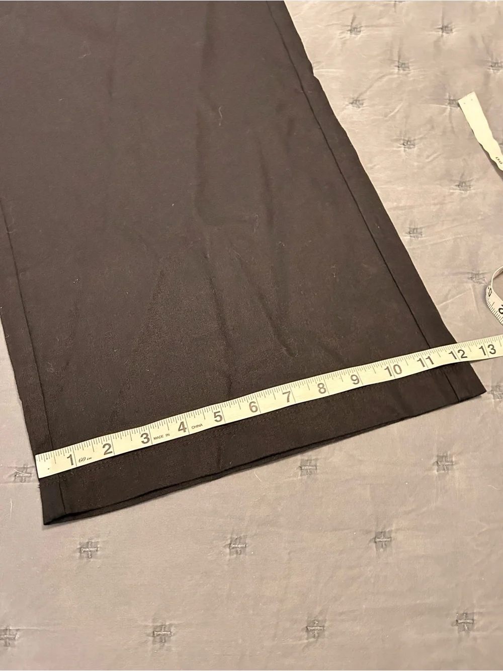 NWT J. Crew Black Drawstring Wide-Leg Pants Linen Cotton Blend Size 16